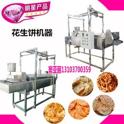 【花生餅機(jī)器設(shè)備海南文昌花生餅油炸機(jī)價(jià)格】- 